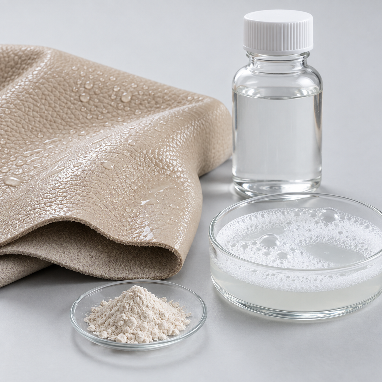 مواد آماده‌سازی و خیساندن پوست